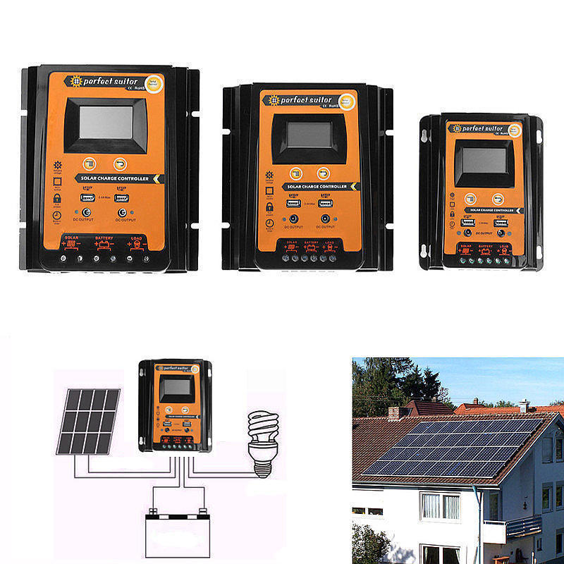 New Explosion PWM Solar Controller 12V24V30A 50A 70A Solar Battery Charge and Discharge Controller