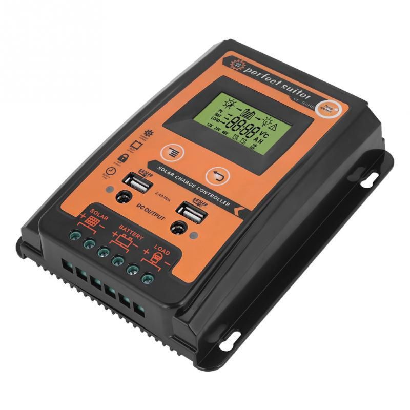 New Explosion PWM Solar Controller 12V24V30A 50A 70A Solar Battery Charge and Discharge Controller