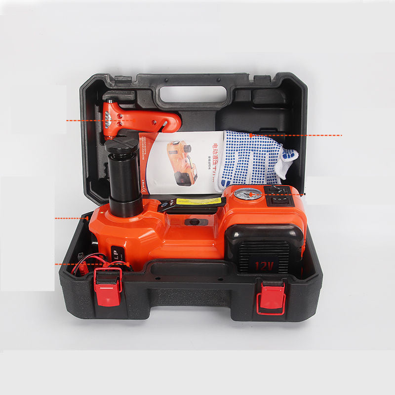 Electric Hydraulic Jack 12v Car Tire Changing Artifact Intelligent Air Wrench Set