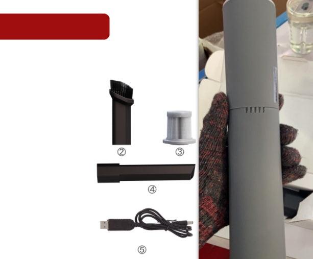 Car Vacuum Cleaner Wireless Charging Portable Mini