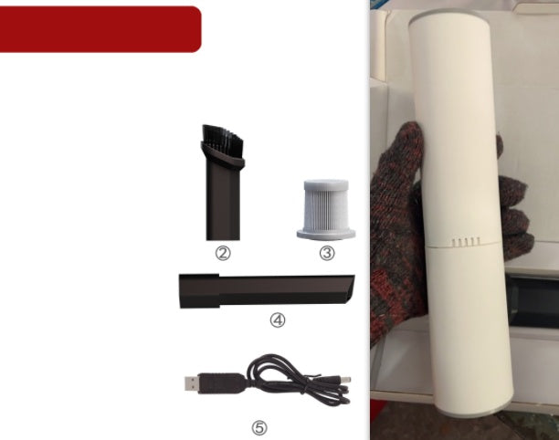 Car Vacuum Cleaner Wireless Charging Portable Mini