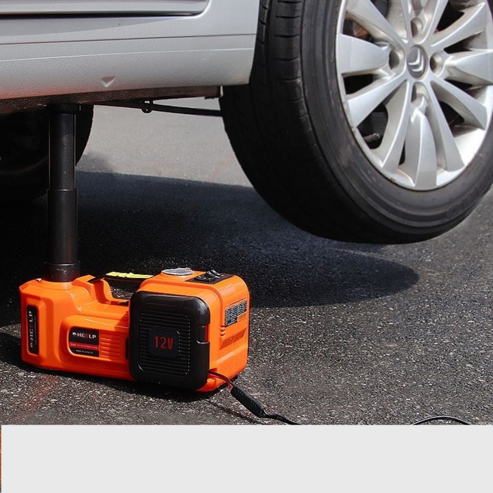 Electric Hydraulic Jack 12v Car Tire Changing Artifact Intelligent Air Wrench Set
