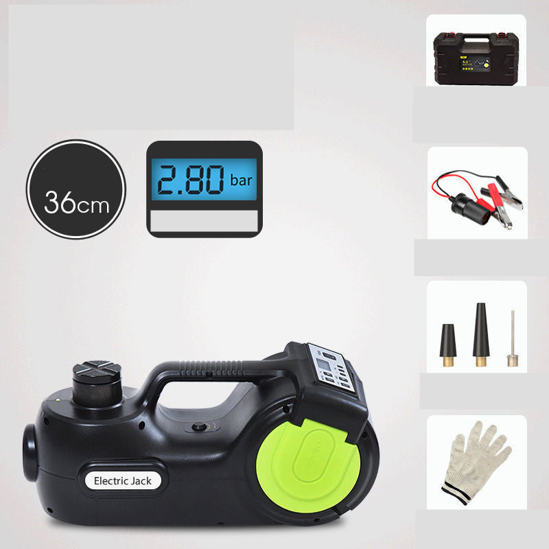 Electric Hydraulic Jack 12v Car Tire Changing Artifact Intelligent Air Wrench Set