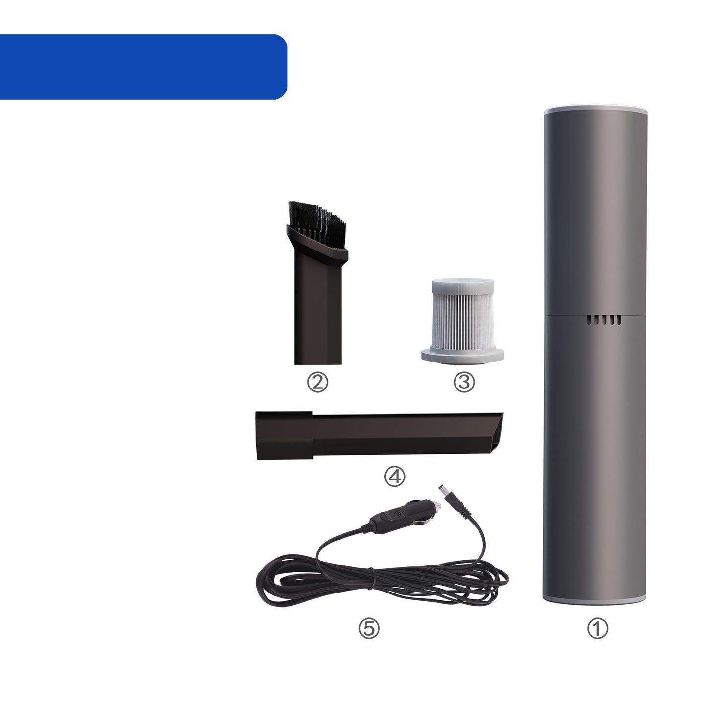 Car Vacuum Cleaner Wireless Charging Portable Mini