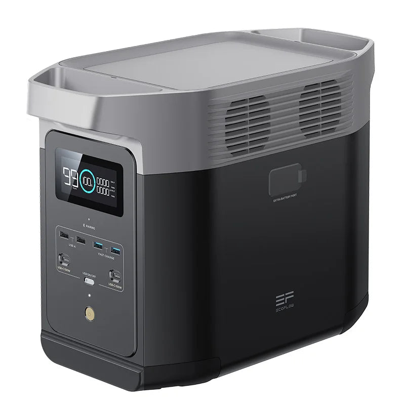 ECOFlow DELTA 2 1800W Rechargeable Portable Power Station for Camping Backup Portable Power Distribution Equipment