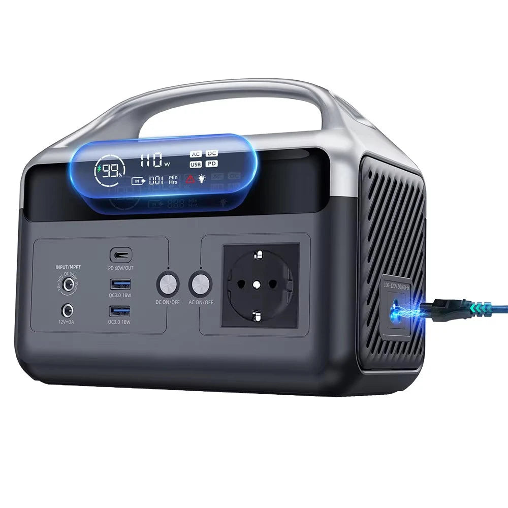 Portable Power Station 300W Mini Portable Power Supply 179Wh Outdoor Travel Uninterruptible Power Supply