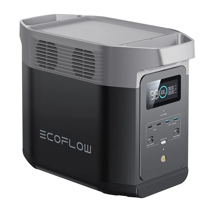 ECOFlow DELTA 2 1800W Rechargeable Portable Power Station for Camping Backup Portable Power Distribution Equipment