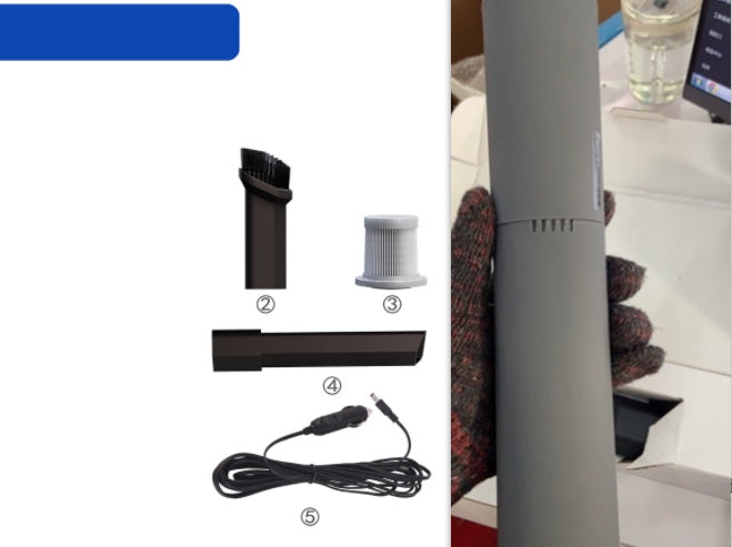 Car Vacuum Cleaner Wireless Charging Portable Mini
