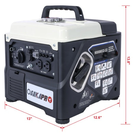 Portable Inverter Generator,1200W Ultra-quiet Gas Engine, EPA Compliant, Eco-Mode Feature, Ultra Lightweight For Backup Home Use Camping Item Code W46577461 First Available Date 2023-07-26 Return