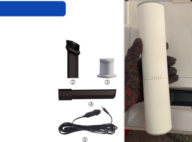 Car Vacuum Cleaner Wireless Charging Portable Mini