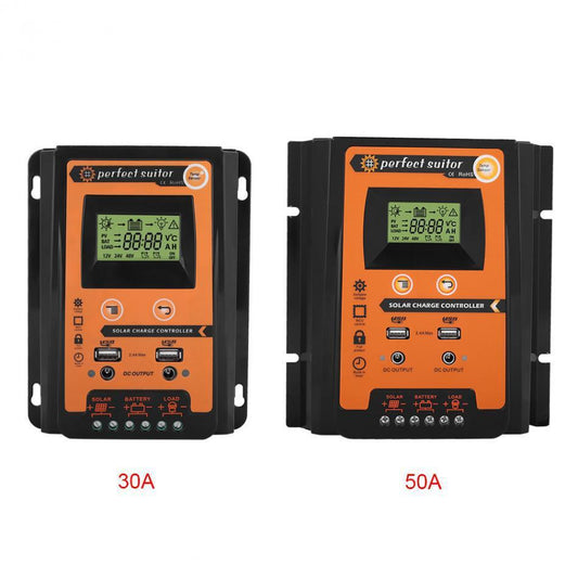 New Explosion PWM Solar Controller 12V24V30A 50A 70A Solar Battery Charge and Discharge Controller