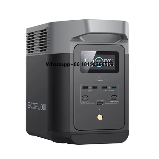 ECOFlow DELTA 2 1800W Rechargeable Portable Power Station for Camping  Backup Portable Power Distribution Equipment