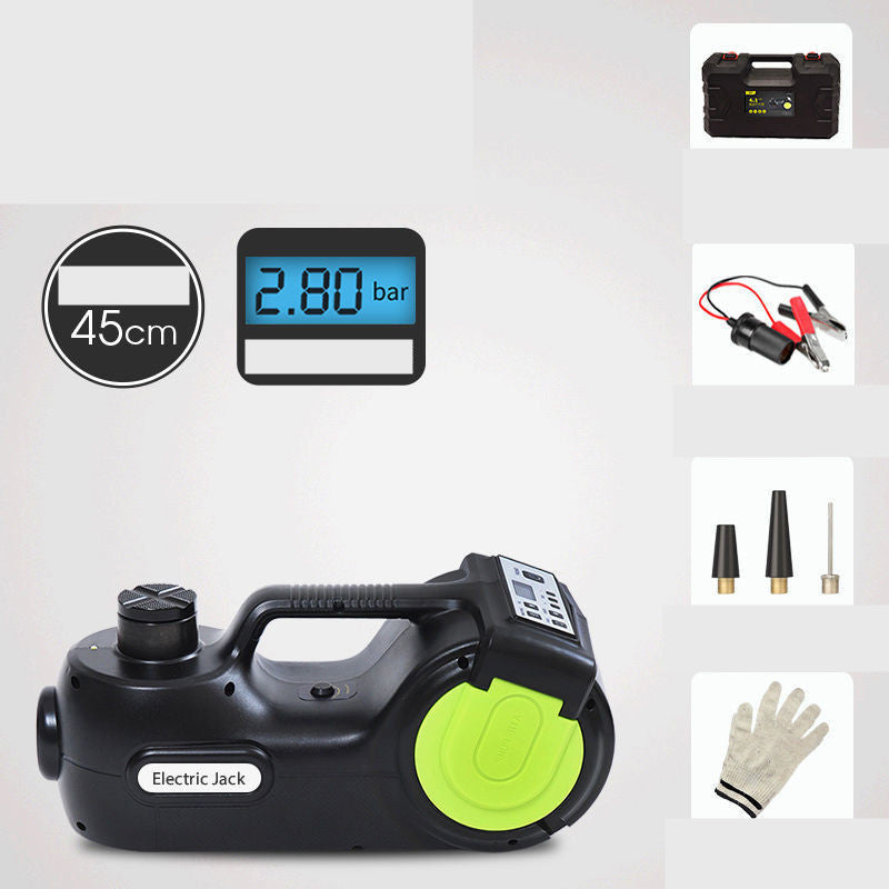 Electric Hydraulic Jack 12v Car Tire Changing Artifact Intelligent Air  Wrench Set