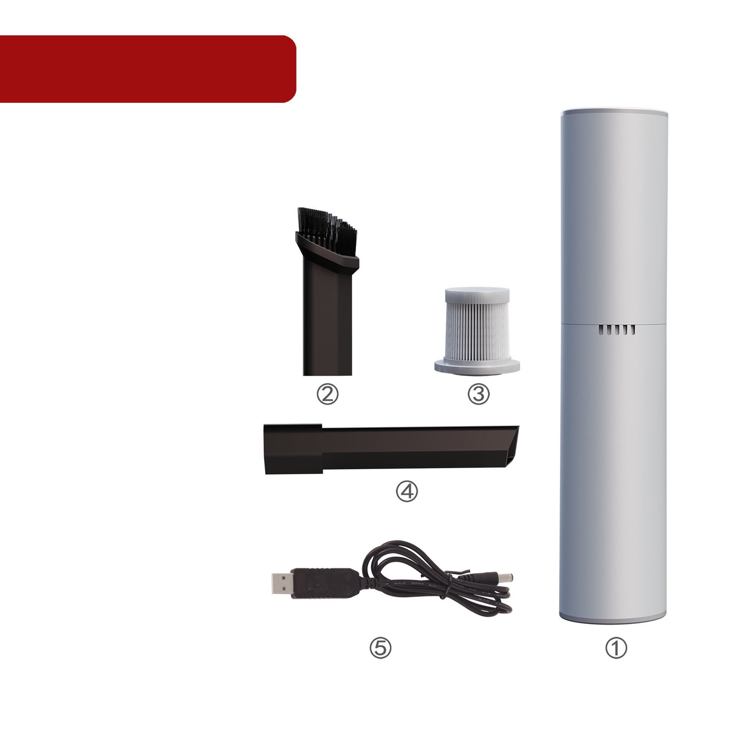 Car Vacuum Cleaner Wireless Charging Portable Mini